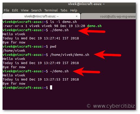 linux make shell script executable.
